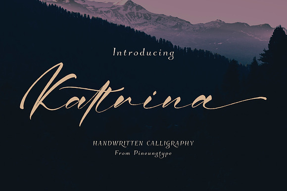 Kattrina Black Friday Font Free Download