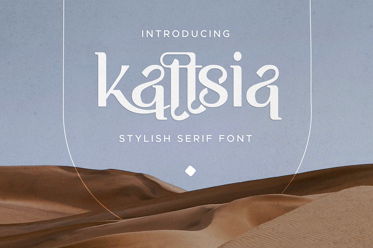 Kattsia - Stylish Serif Font Free Download Free Download