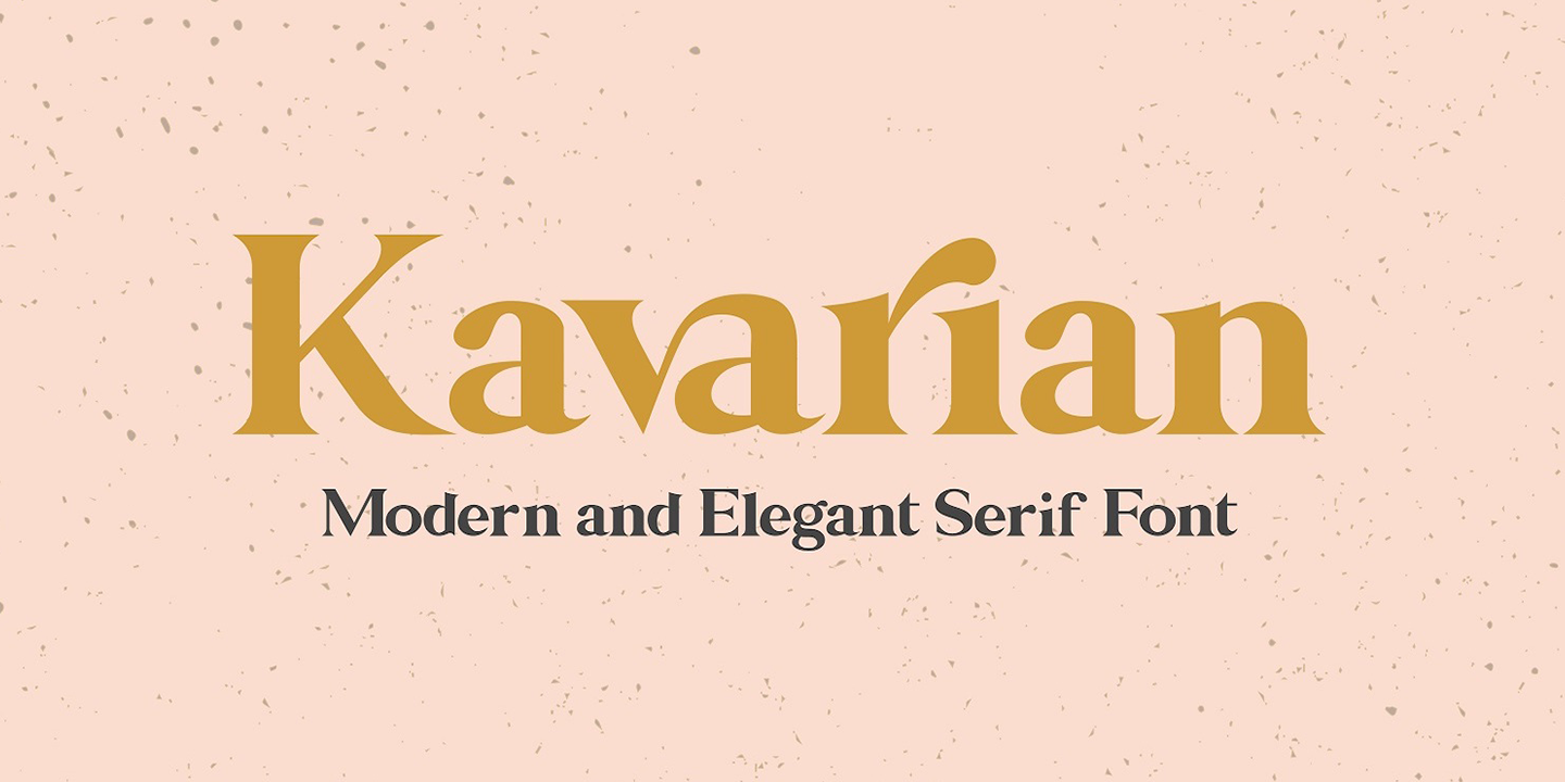 Kavarian Serif Free Download Free Download