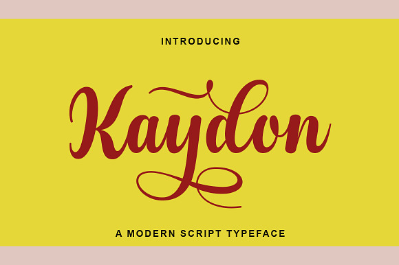 Kaydon Font Free Download