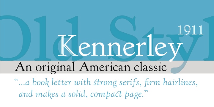 Kennerley Font Free Download