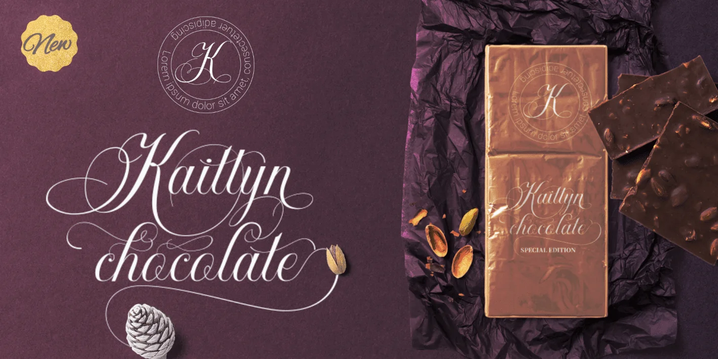 Khatija Calligraphy Font