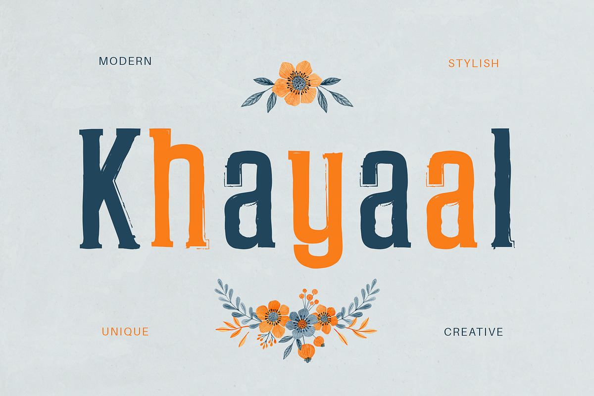 Khayaal Display Font Free Download Free Download