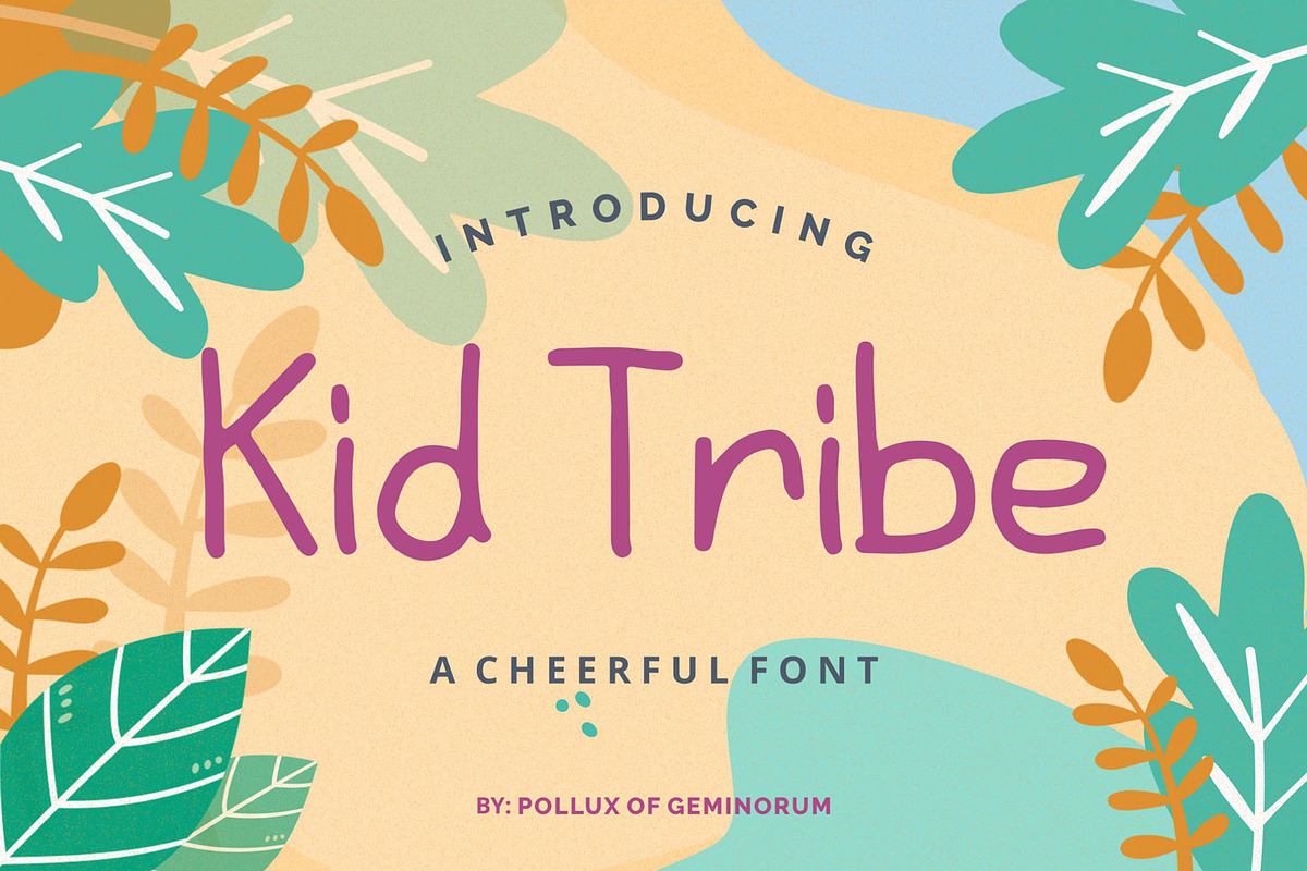 Kid Tribe - Cute Font Free Download Free Download