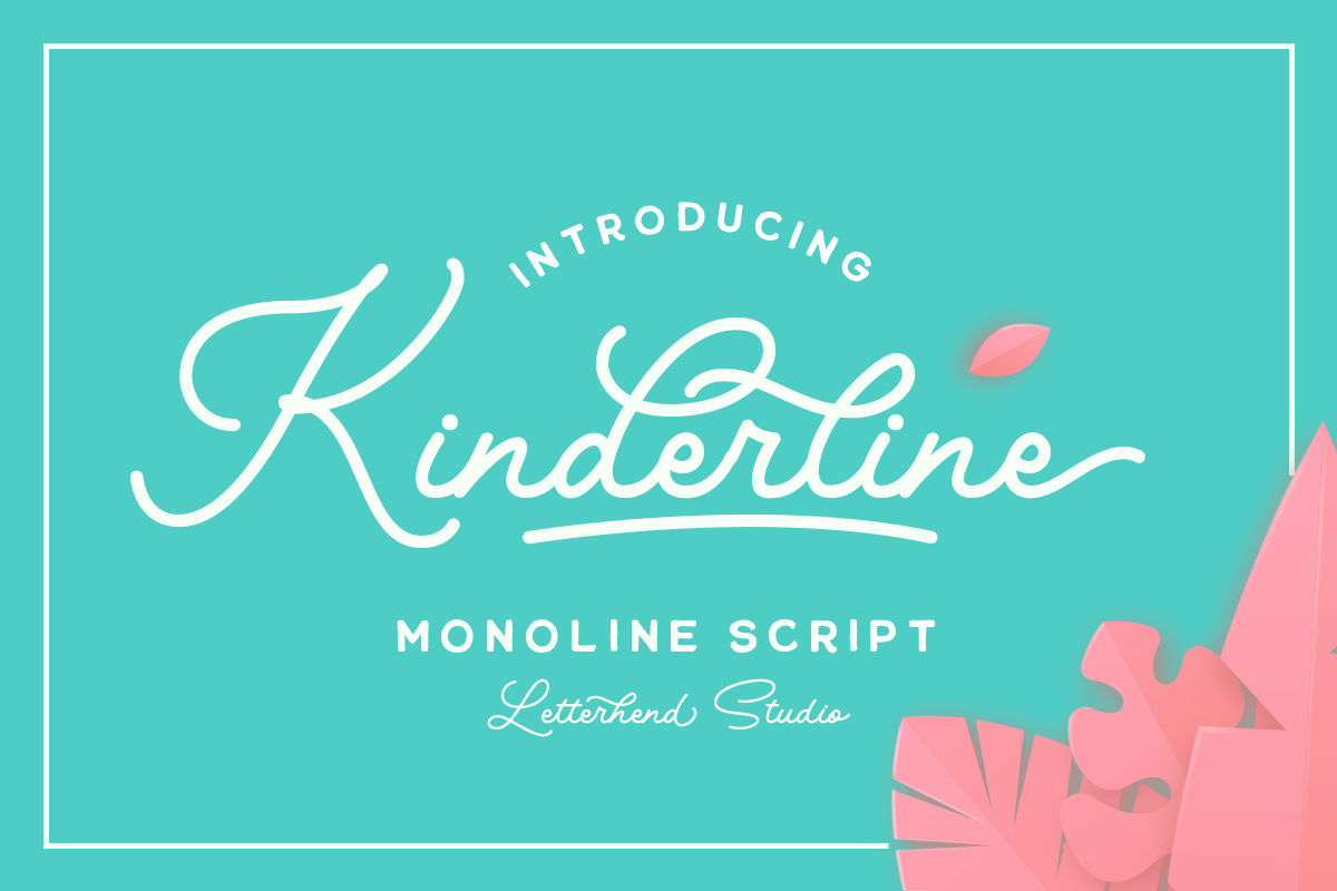 Kinderline Script Font Free Download