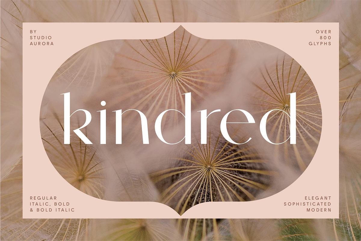 Kindred - Elegant and chic font Free Download Free Download