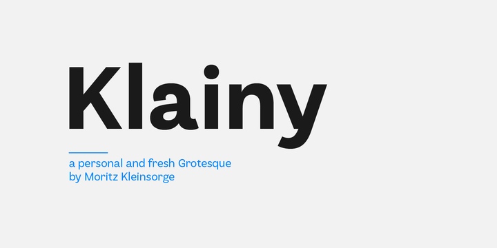 Klainy Font Free Download