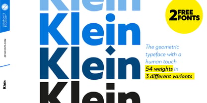 Klein Font Free Download