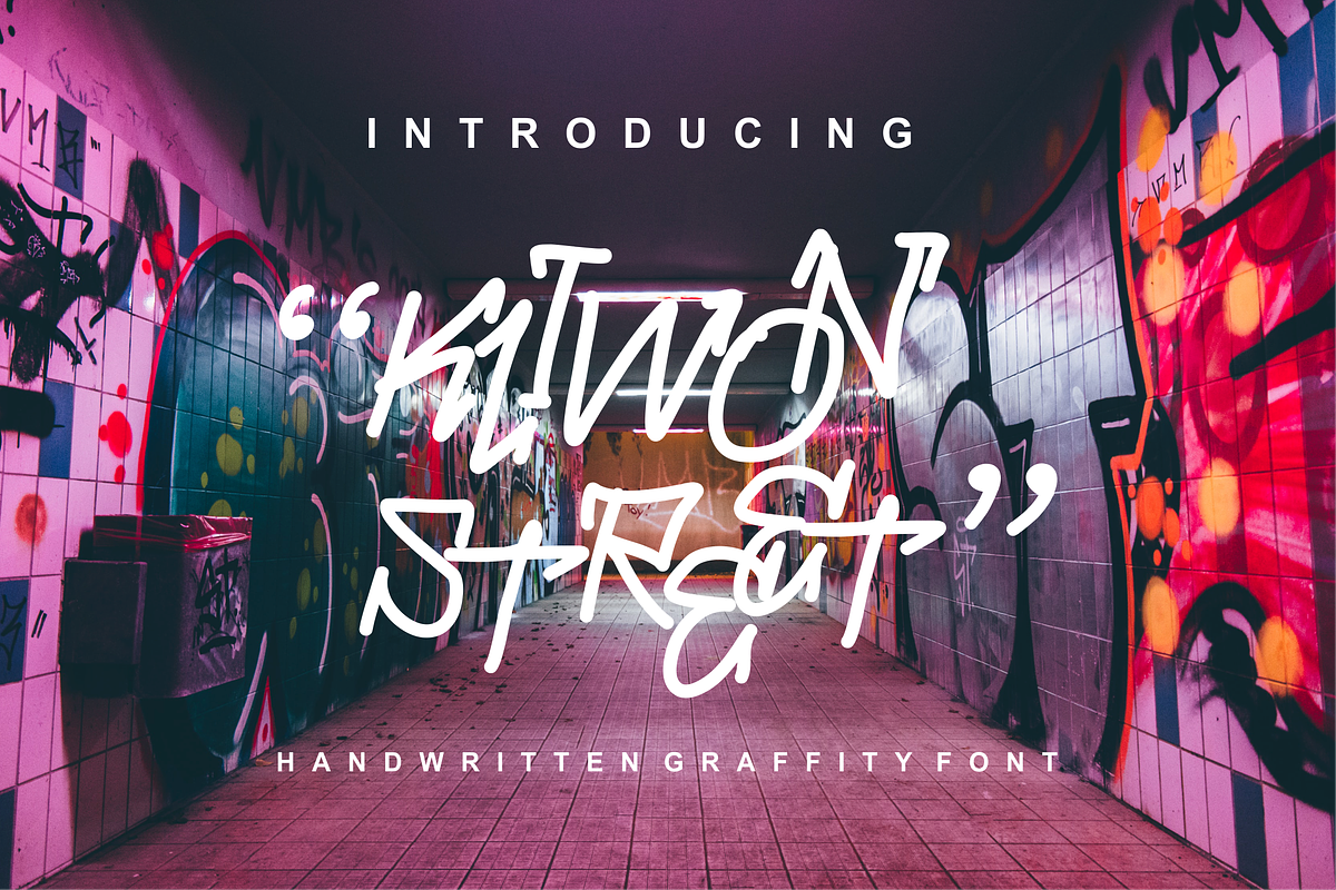 Kliwon Street Graffiti Font Free Download Free Download