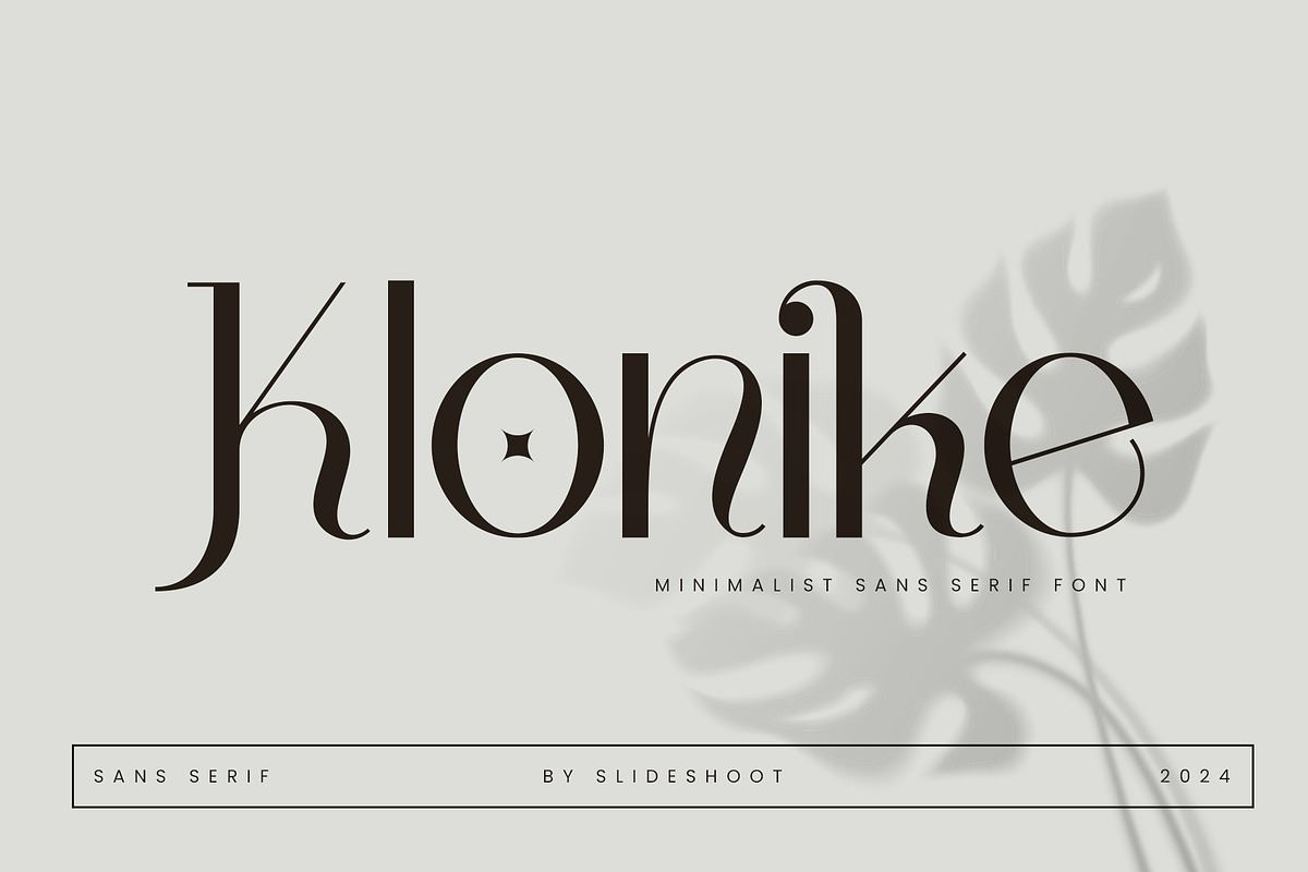 Klonike Sans Serif Font Free Download Free Download