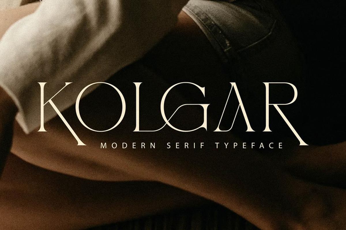 Kolgar Modern Serif Typeface Free Download Free Download