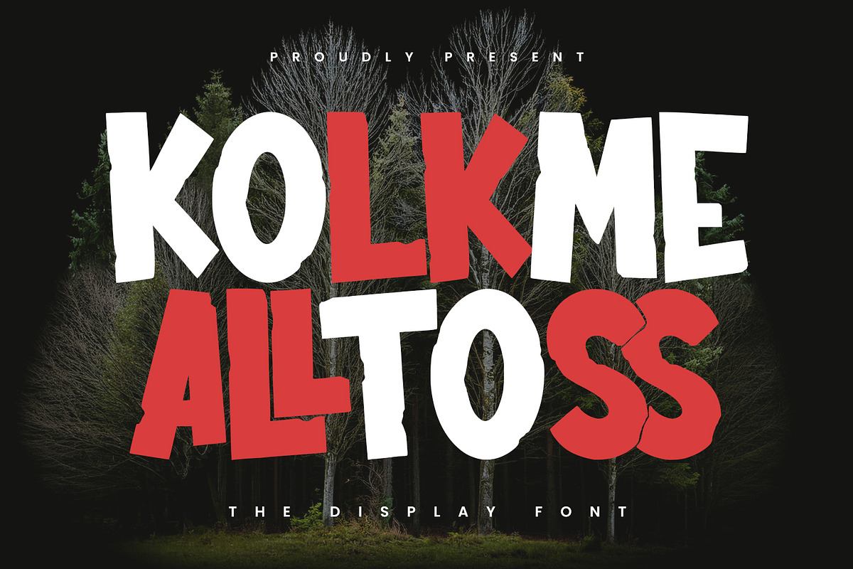 Kolkme Alltoss Sans Display Font Free Download Free Download