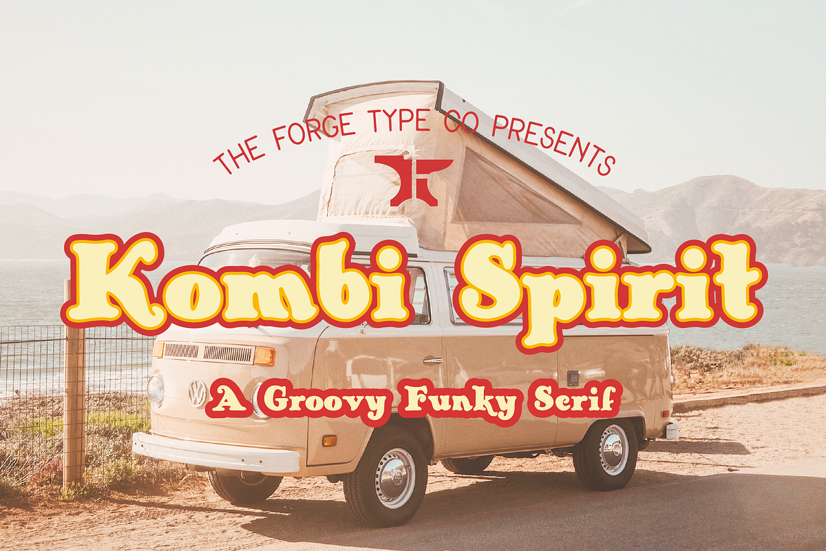 Kombi Spirit - A Groovy Funky Serif Free Download Free Download