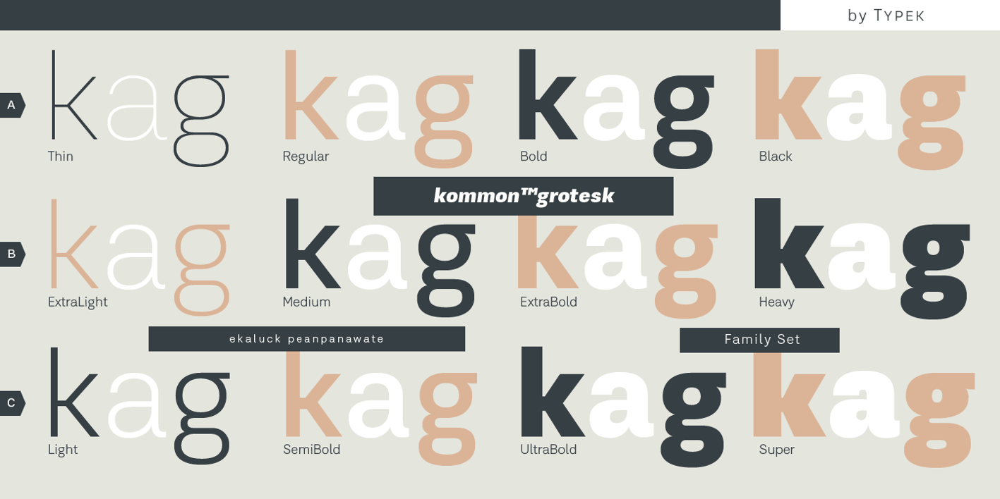 Kommon Grotesk Font Free Download