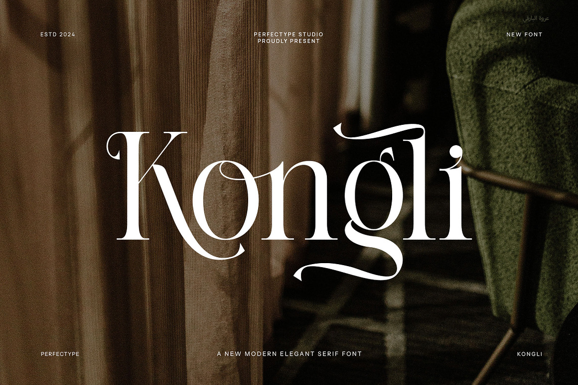 Kongli Elegant Serif Font Free Download