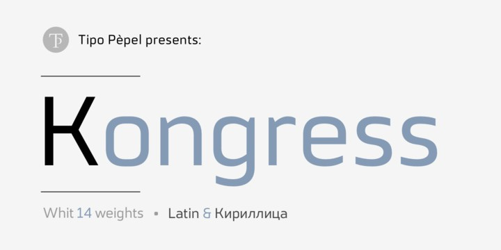 Kongress Font Free Download