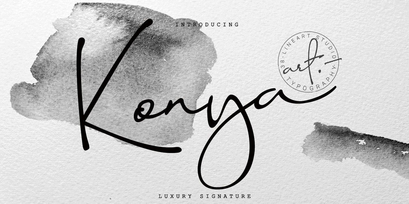 Konya Font Free Download