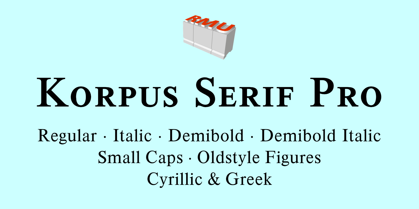 Korpus Serif Pro Free Download Free Download