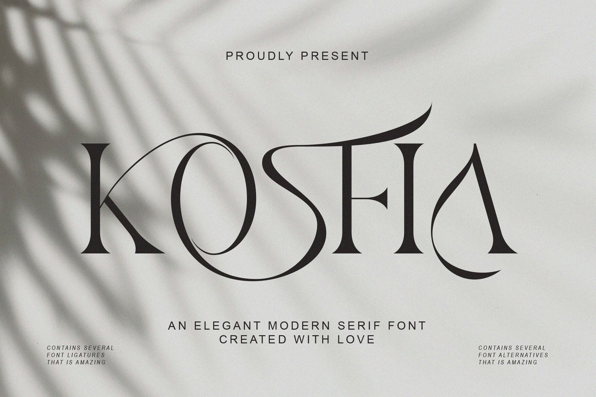 Kosfia Font Free Download