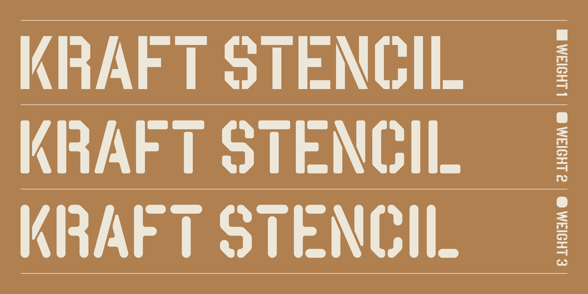 Kraft Stencil Free Download Free Download