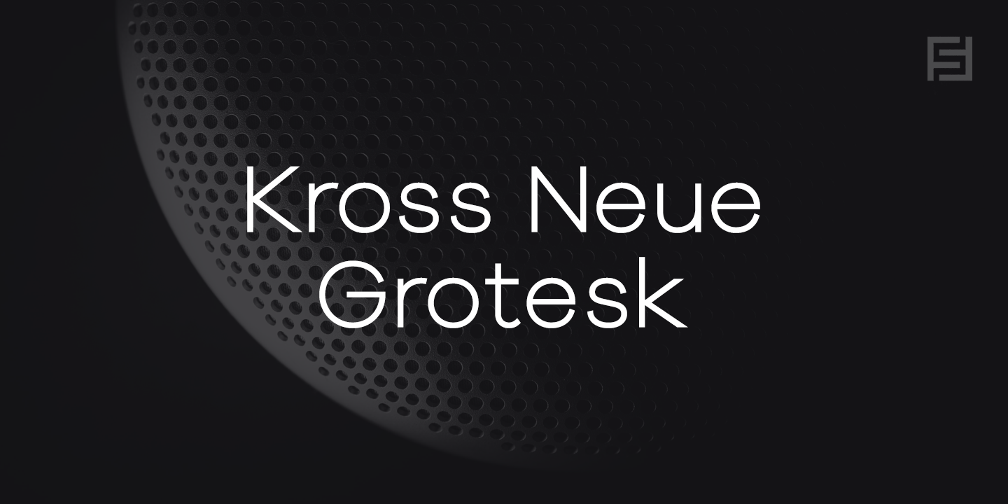 Kross Neue Grotesk Free Download Free Download