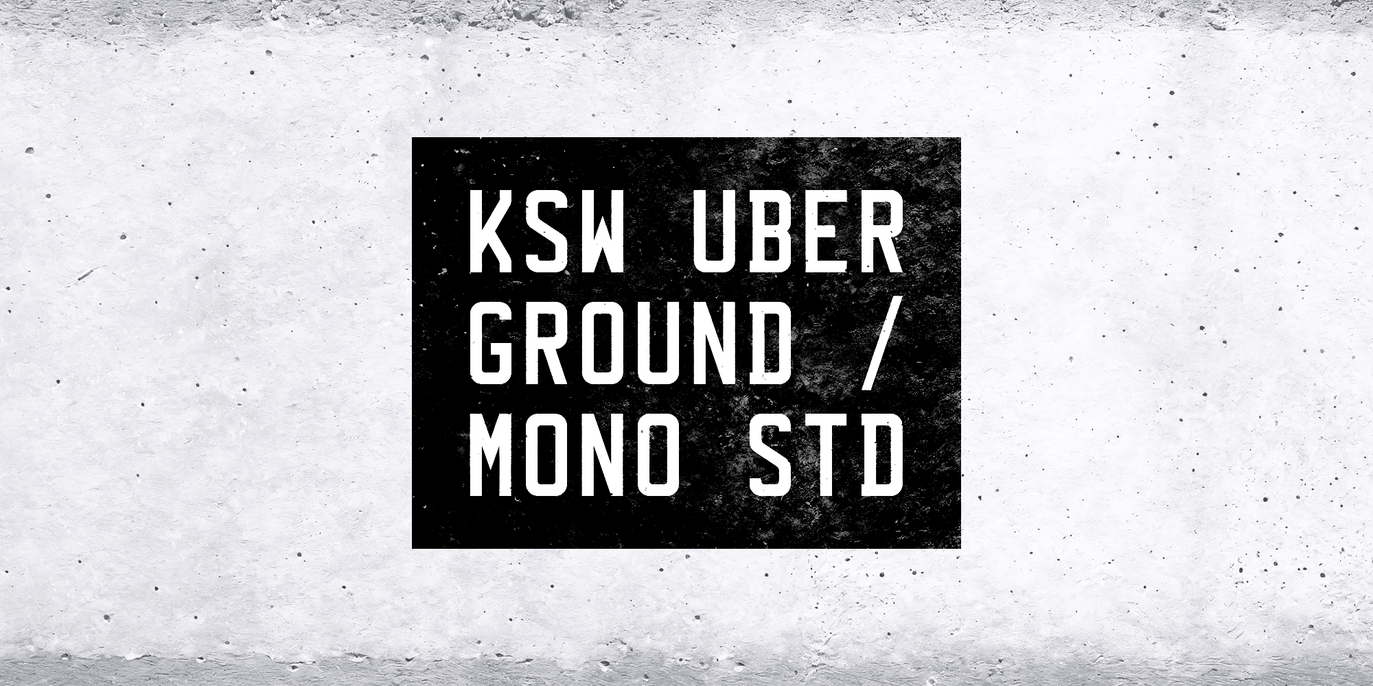 KSW Uberground Mono Std Free Download Free Download