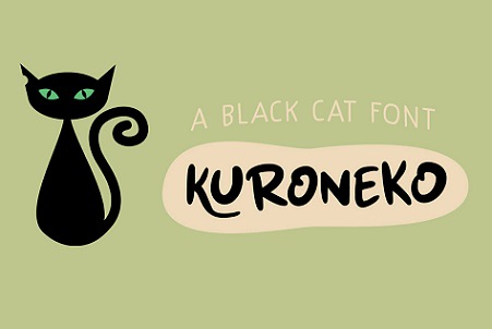 Kuroneko Font Free Download