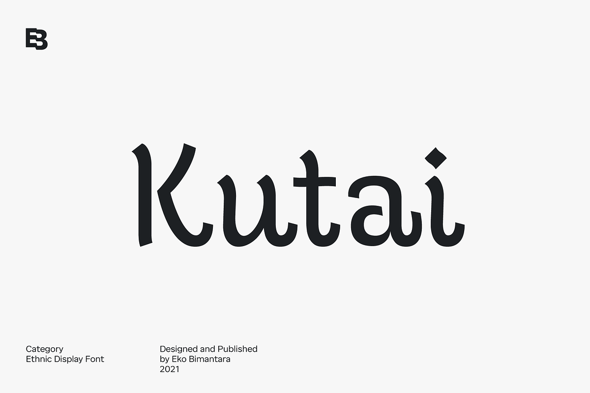 Kutai; Ethnic Display Font Family Free Download Free Download