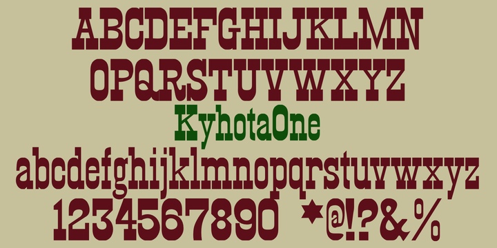 Kyhota Font Free Download