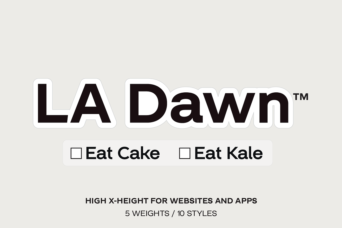 LA Dawn Font Free Download Free Download