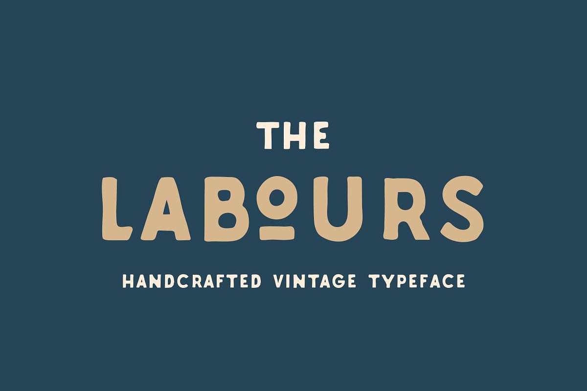 Labours Handcrafted Typeface Free Download Free Download