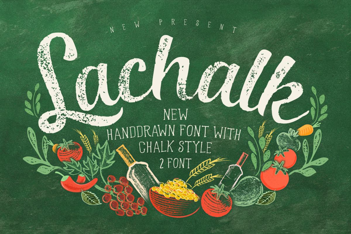 LaChalk Typeface Free Download Free Download