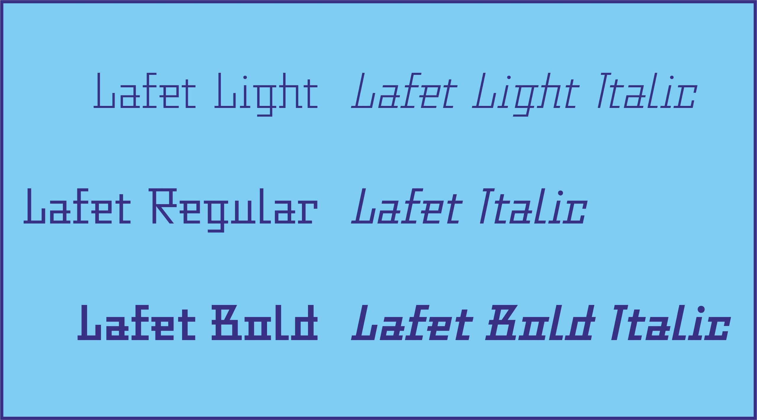 Lafet Font Free Download