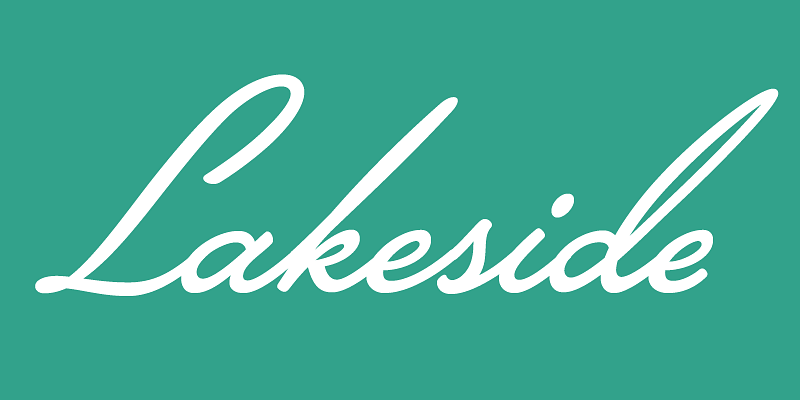 Lakeside Font Free Download