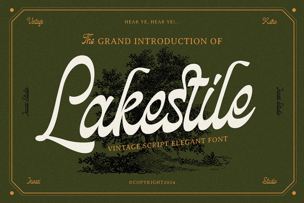 Lakestile - Classic Reverse Script Free Download Free Download