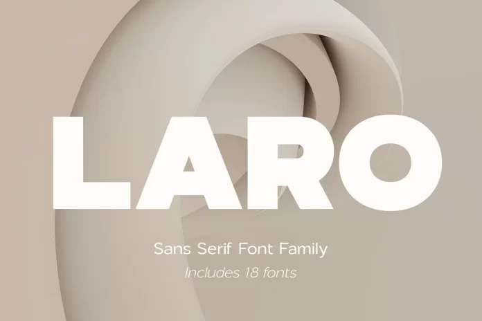 Laro Font Family Free Download