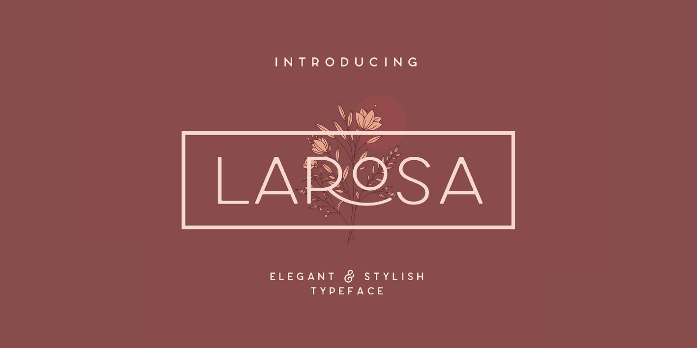 Larosa Font Free Download