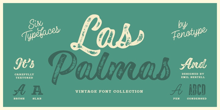 Las Palmas Font Free Download