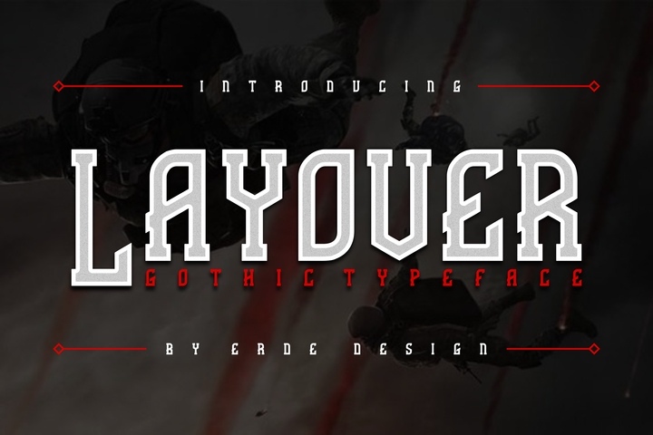 Layover Font Free Download