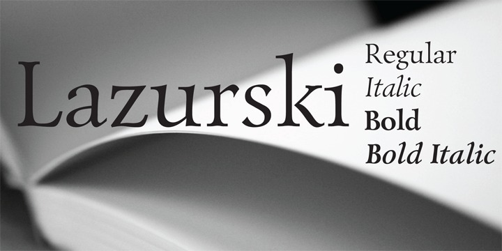 Lazurski Font Free Download