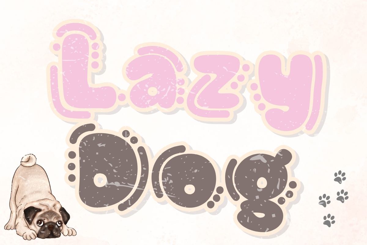 LAZY DOG - Handwritting Free Download Free Download