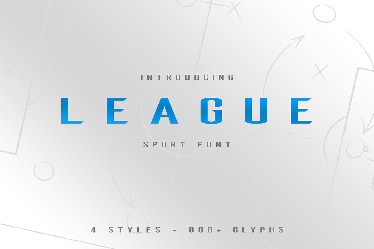 League Sport Typeface Free Download Free Download