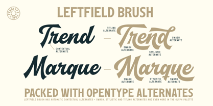 Leftfield Font Free Download