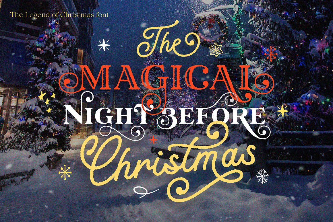 Legend of Christmas Font Free Download