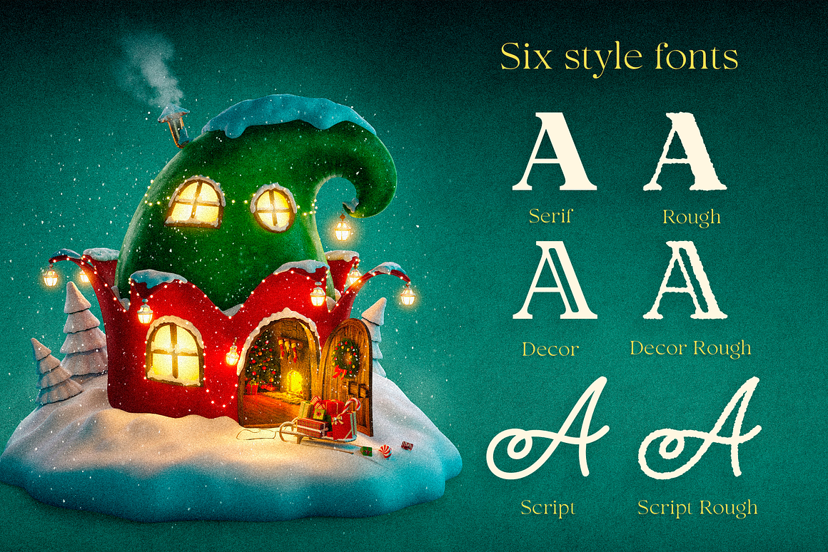 Legend of Christmas Font Free Download