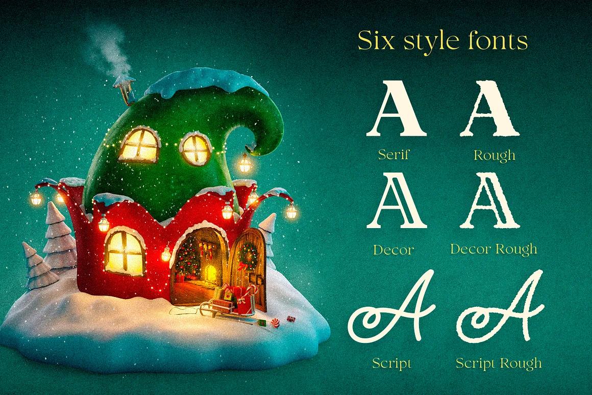Legend of Christmas Font