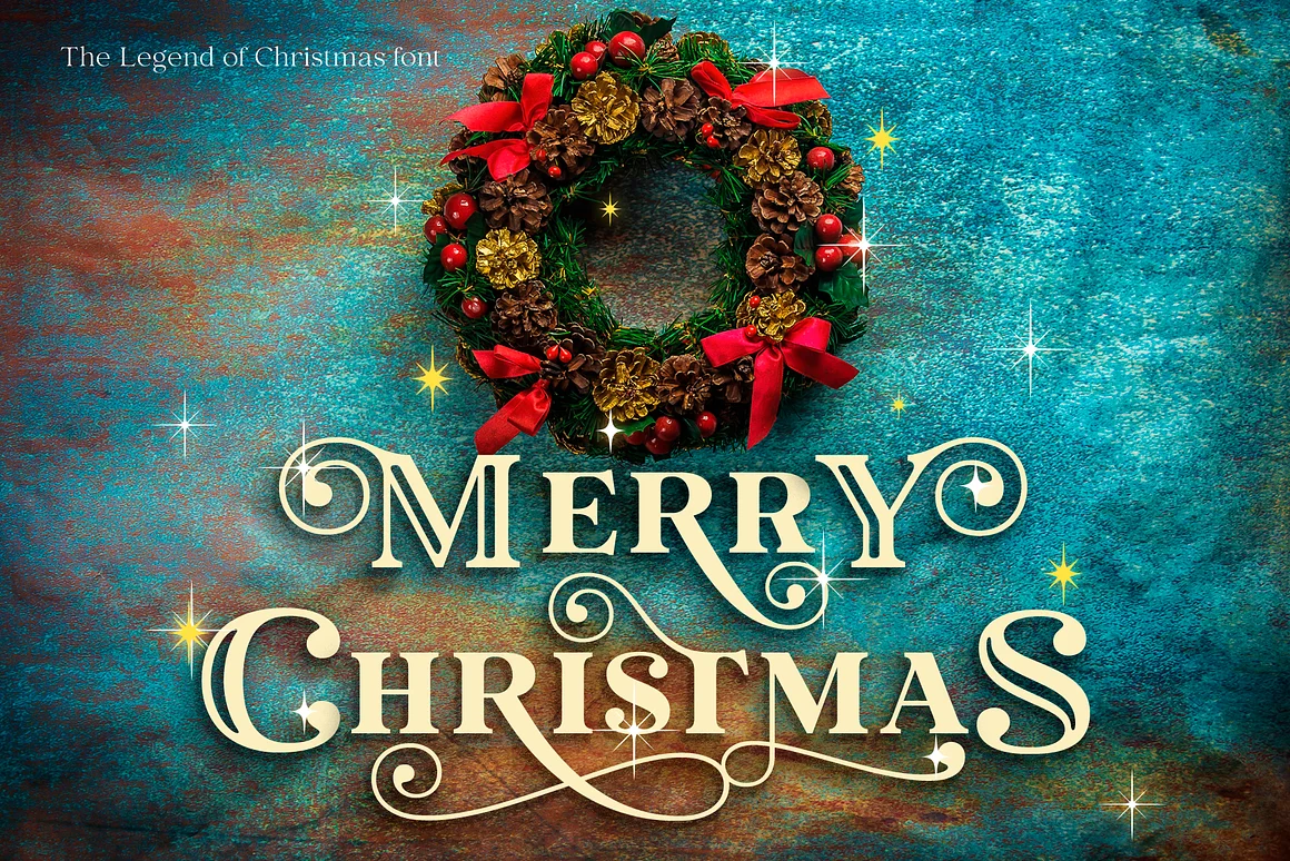 Legend of Christmas Font