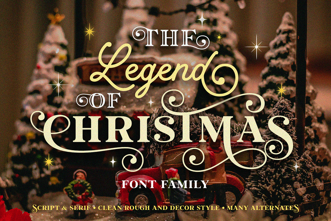 Legend of Christmas Font Free Download