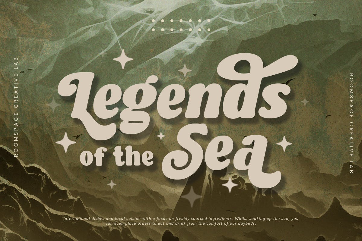 Legends of the Sea - Rounded Vintage Font Free Download