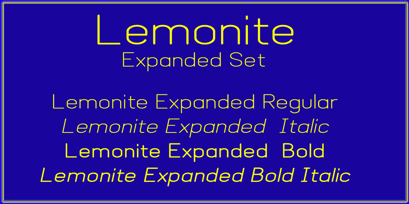 Lemonite Font Free Download